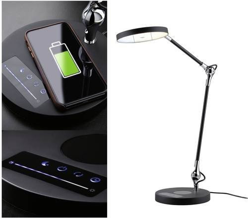 Paulmann Numis 78910 LED-Schreibtischleuchte in Schwarz, dimmbar und verstellbar - Bild 1