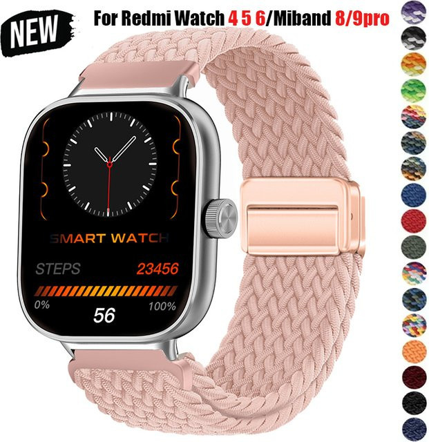 CAOWTAN Uhrenarmband, geflochtenes Nylon, Xiaomi Redmi Watch, Unisex - Bild 1