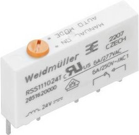 Weidmüller RSS111024T Relais in Weiß, 20 Stück - Bild 1