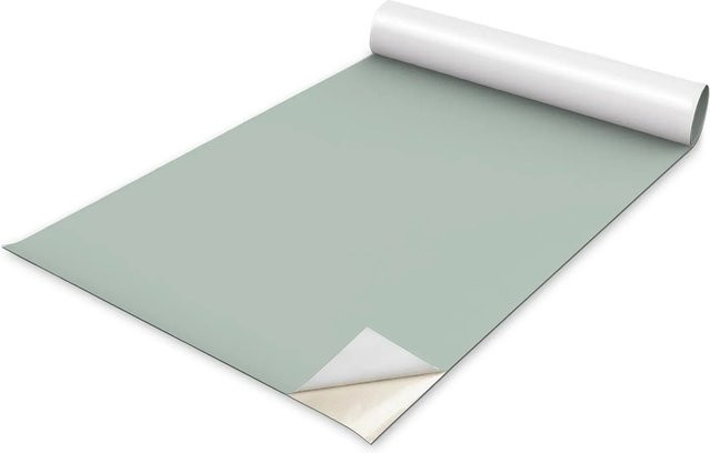 Tulup Möbelfolie Hellminz Grün Matt, Breite: 75 cm, Höhe: 150 cm - Bild 1