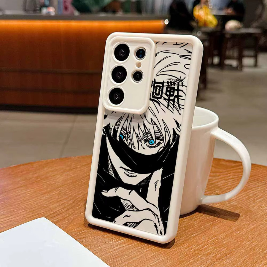 Jujutsu Kaisen Gojo Satoru Handyhülle für Samsung Galaxy A-Serie (A73 A72 A71 A70 A57 A56 A55 A54 A53 A52 A51 A37 A36 A35 A34 A33 A32 A25 A23) - Bild 2