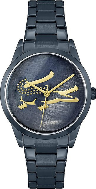 Lacoste Damenuhr, Quarz, Edelstahl, Blau, 30 mm, 3 ATM - Bild 1