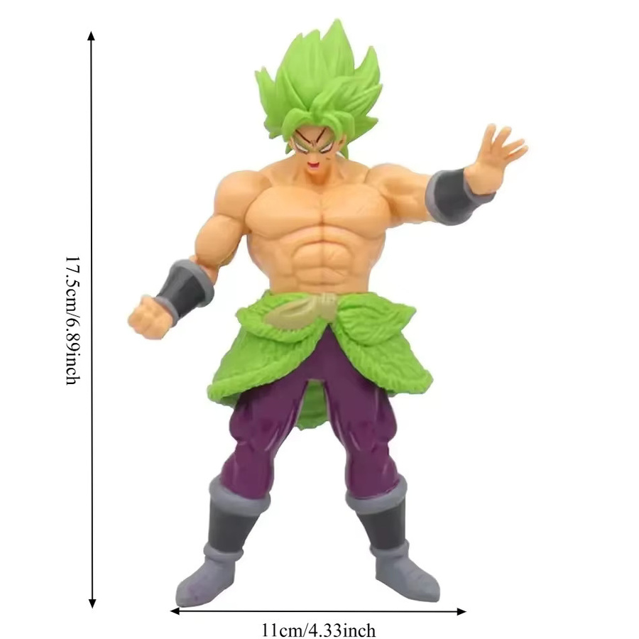 Bandai Dragon Ball Z Son Goku Broly Vegeta, Actionfigur - Bild 3