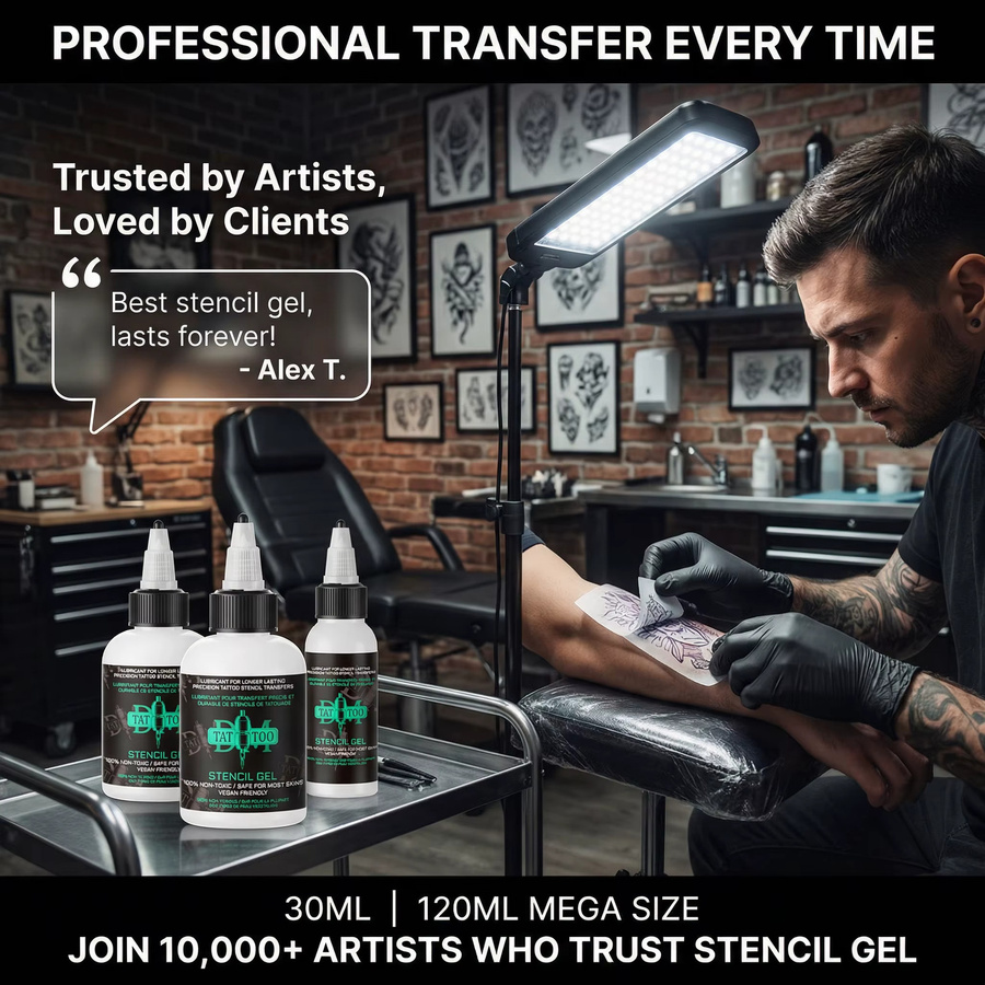 DMTATTOO Tattoo-Transfer-Gel, Schablonen-Gel - Bild 5