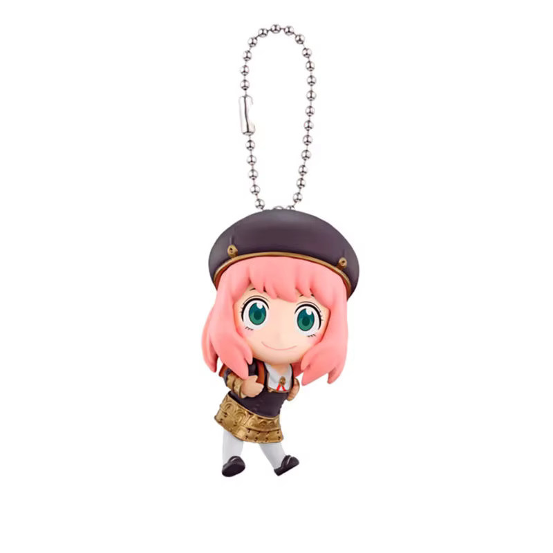 Bandai Spy X Family Anya Anime-Figur, Mini-Ketten-Taschenanhänger, Desktop-Ornament - Bild 3