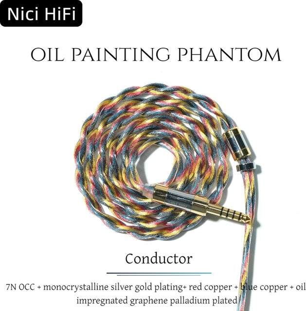Nici HiFi-52 In-Ear-Kopfhörer-Upgrade-Kabel mit 3,5 mm Jack in Multicolour - Bild 1