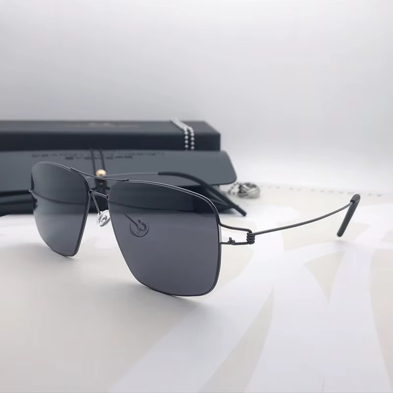SO SMOOTH WIND Sonnenbrille Aviator, Titan, Männer - Bild 2