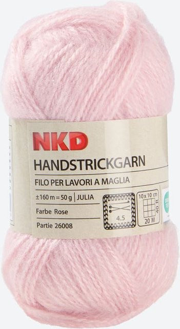 Handstrickgarn NKD-JULIA in Pink, ca. 160 m - Bild 1