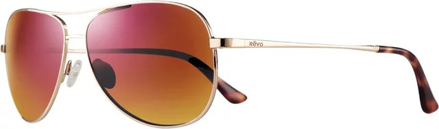 Revo Relay Sonnenbrille Aviator, Metall, Vollrand, Gold, Multicolour, Damen - Bild 1