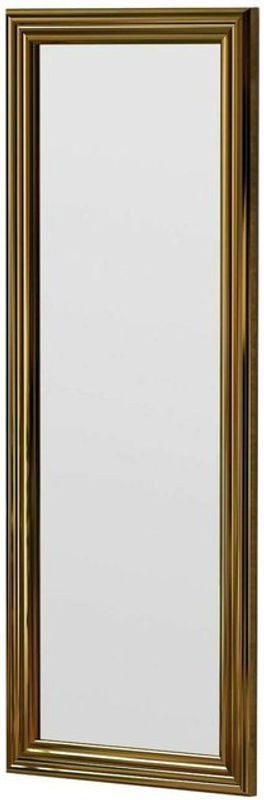 Dmora Spiegel Adrastea Wandspiegel aus Holz mit Sicherheitsglas in Gold, B/H: 40 x 105 cm - Bild 1