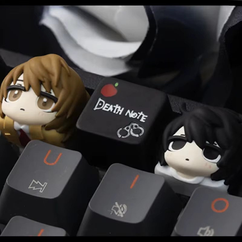 Takara Tomy Death Note Anime Tastenkappen für mechanische Tastaturen mit Light Yagami und L Charakteren - Bild 2