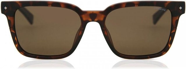 Polaroid 086 Sonnenbrille, Unisex, Vollrand, Square, Acetate, brown, polarisiert - Bild 1