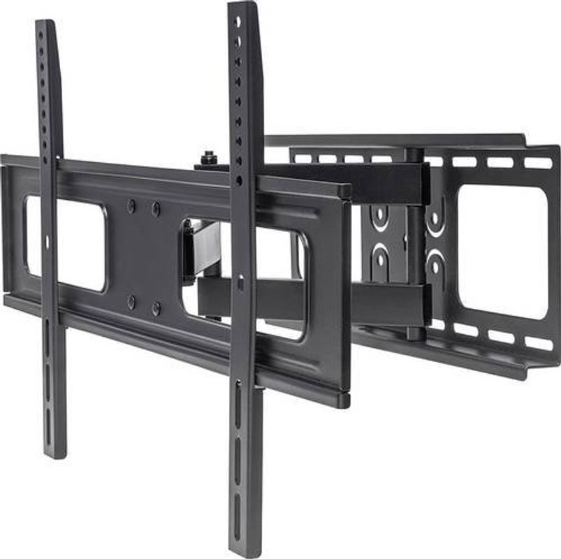 Manhattan Universal Full-Motion TV Wandhalterung für Curved LCD und Plasma Bildschirme, Schwarz, Bildschirmgröße: 94,0 - 177,8 cm, VESA: 200 x 200 mm - Bild 2