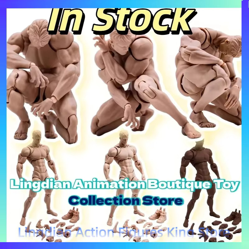 Wind Toys Männliche Muskulöse Superflexible Gelenkfigur, Actionfigur, 16cm - Bild 2