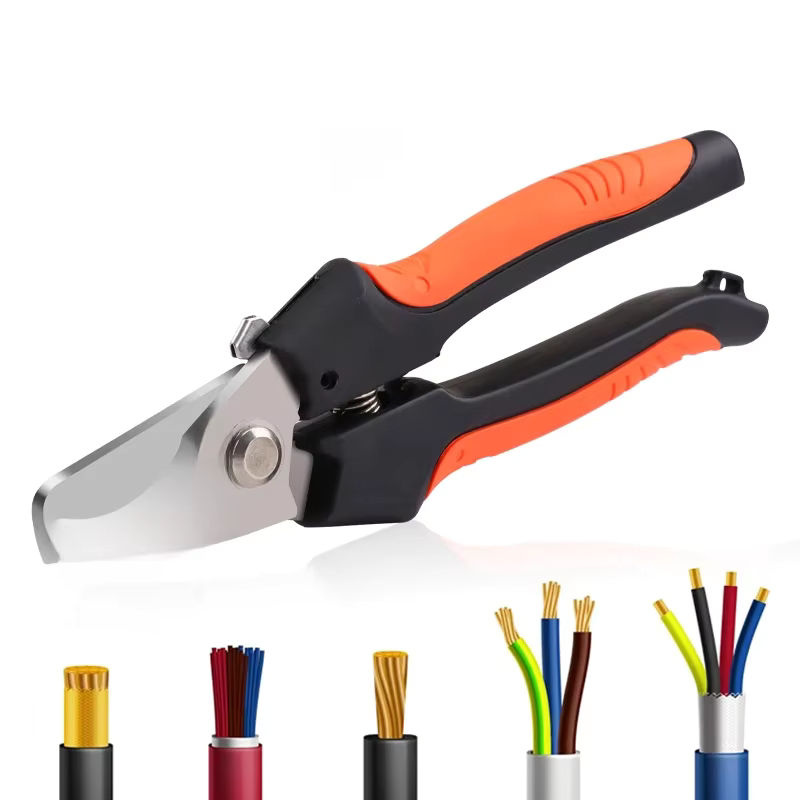YEFYM Kabelschneider-Abisolierzange YE-205/205A aus 5CR13 Stahl für 24mm² bis 38mm² Durchmesser 10mm/16mm - Bild 5