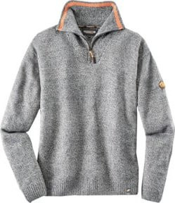 TERRAX Workwear Troyer in Grau Melange, Größe S - Bild 1