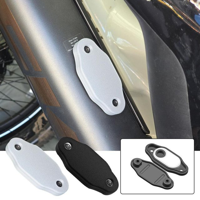 Samsung SmartTag2 Fahrrad Montage Halterung Stoßfeste Abdeckung in Schwarz - Bild 1