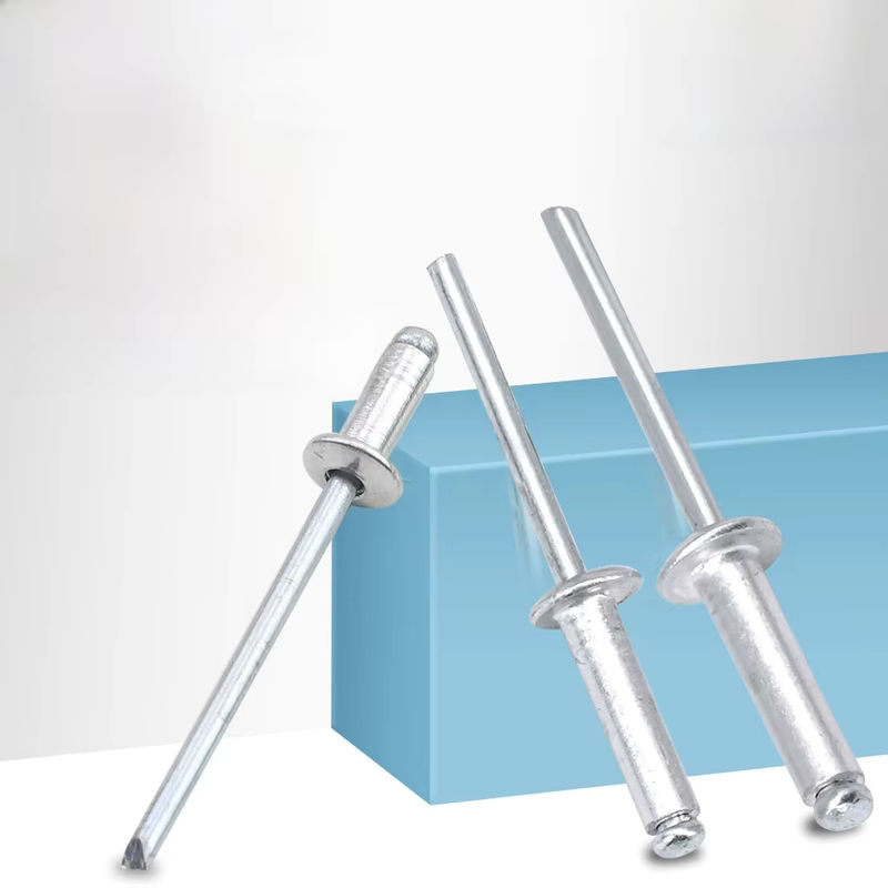 HOWSHENG Kuppelkopf-Blindnieten aus Aluminium in Silber für Auto-Auspuff, verschiedene Größen M2,4 bis M6 - Bild 4