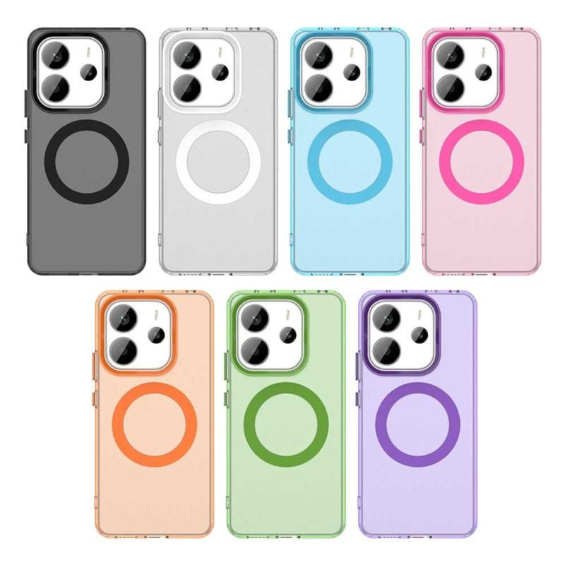 Magnetische matte Handyhülle für Xiaomi Redmi Note 14 4G Cover - Bild 2