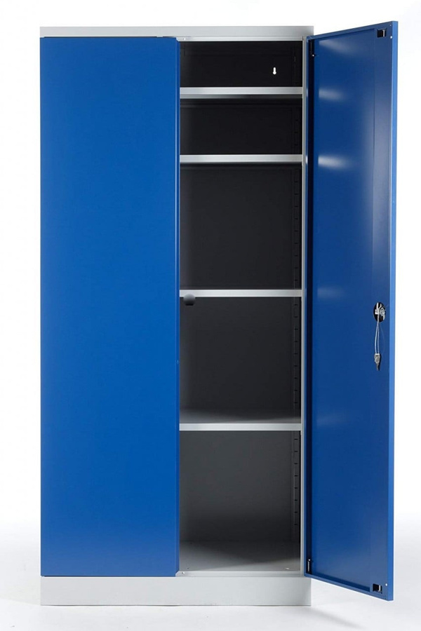 Werkzeugschrank Basic BIGBOXX aus Stahl in Blau - Bild 1