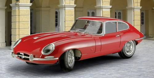 Revell Jaguar E-Type Coupé, Automodell Bausatz, 1:24, ab 10 Jahren - Bild 1