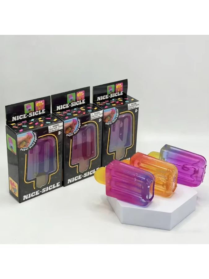 Schylling Popsicle Blind Box Würfel, Sensorisches Stressabbau-Spielzeug, multicolour - Bild 6
