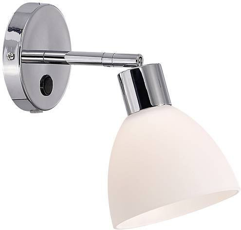 Nordlux Ray Wandleuchte Chrom mit Glas und E14 Fassung - Bild 1