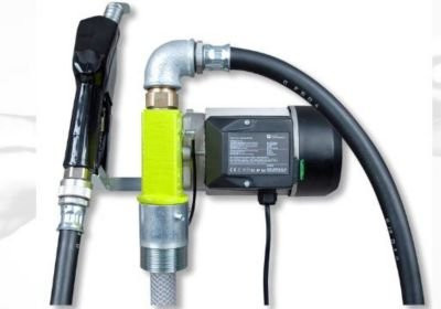 Elektropumpe BAUER Hornet W 50 II in Schwarz-Gelb, 55 l/min, selbstansaugend, IP 54, mit 1,6 m Saugschlauch - Bild 1