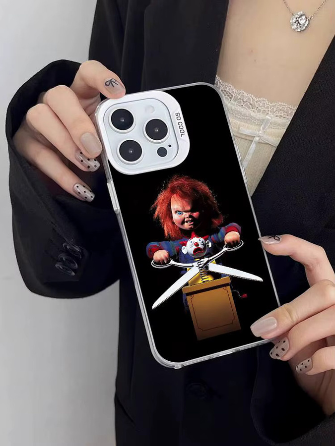 Mesuca Chucky Horror Puppen Handyhülle für iPhone, bunt - Bild 6