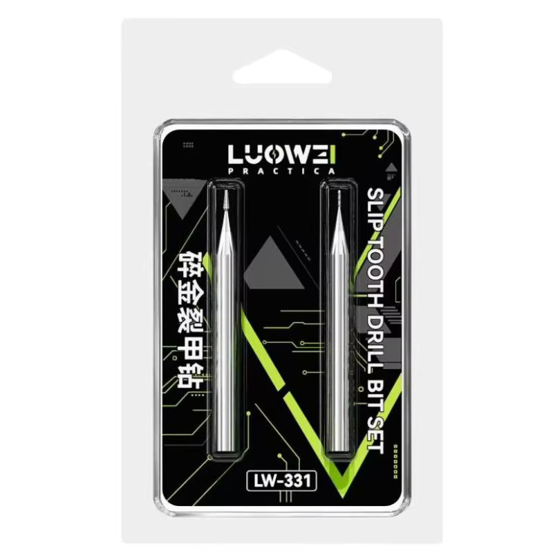 LUOWEI LW-331 Telefon-Reparatur Set, abisolierter Schraubenausdreher aus Legierung in Silber, 2,35 mm Schiebebohrer und Extraktionswerkzeug - Bild 3
