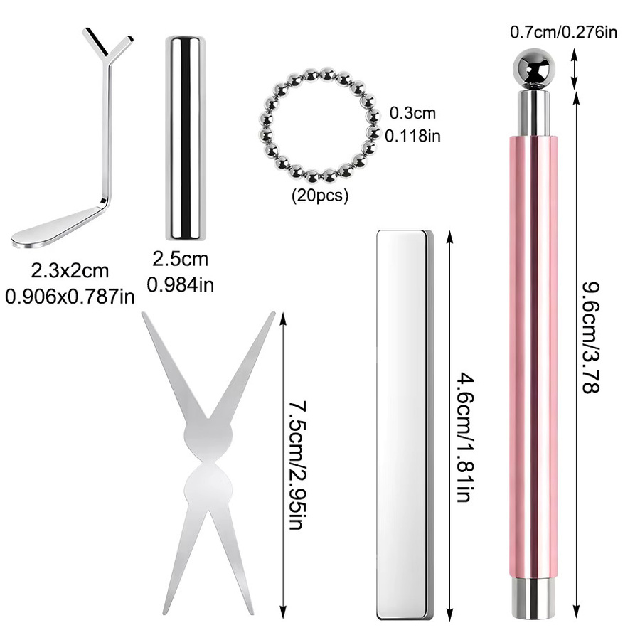 Full Beauty Cat-Eye Nagel-Magnet-Werkzeug-Set, schimmernd - Bild 2