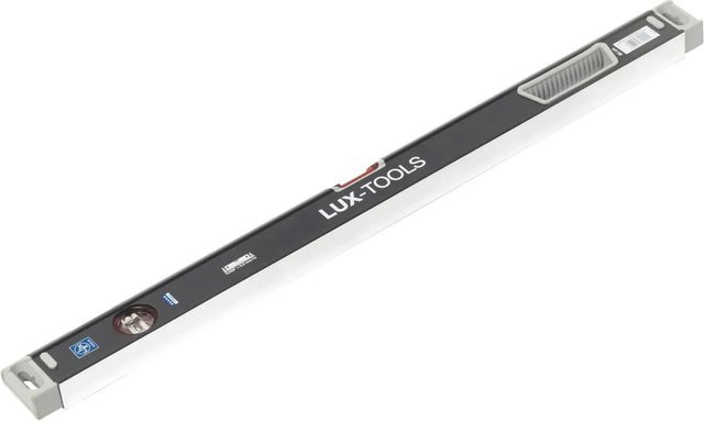 LUX-TOOLS Wasserwaage Optivision Professional aus Aluminium, Farbe: Schwarz, Länge: 80 cm - Bild 1