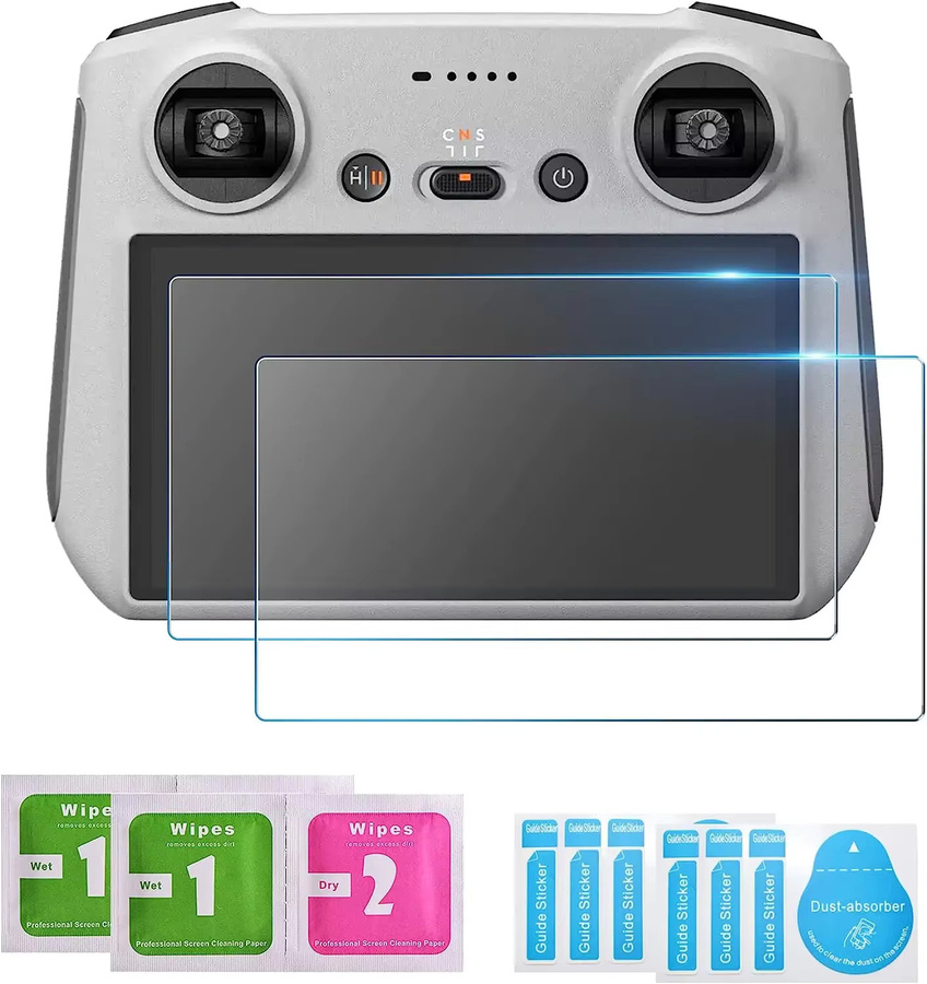 DJI Mini 3 Pro HD-Glas-Displayschutzfolie in Transparent für die RC-Fernbedienung - Bild 2