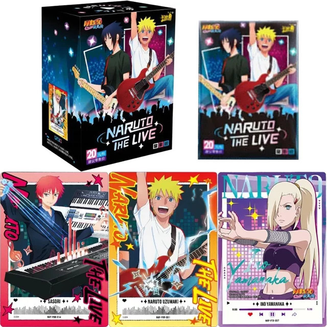 KAYOU Naruto Shippuden Konzertkarten, Bunt / Mehrfarbig - Bild 1