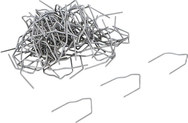 BGS Reparaturklammern Satz für Innenecken, 100-teilig, Silber, 0,8 mm - Bild 1