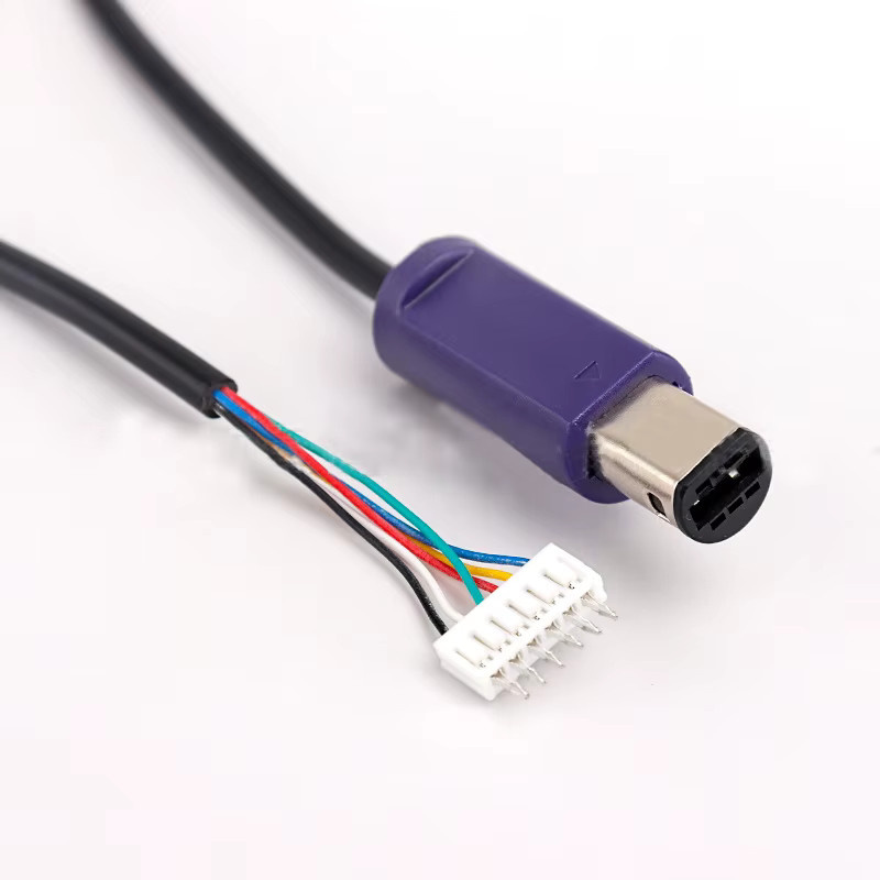 Nintendo GameCube Gamepad-Verlängerungskabel in Purple für NGC-Konsolen, 6-poliges Retro-Verbindungskabel - Bild 3