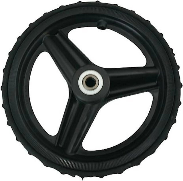 PROREGAL Ersatzrad für Handwagen und Bollerwagen, Durchmesser: 240 mm, Schwarz - Bild 1