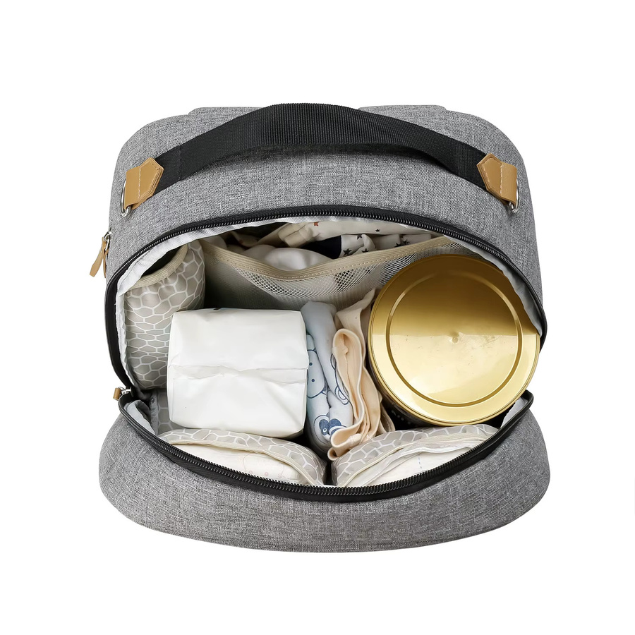 Saverse Bilbao Reisetasche für Damen in Grau mit Nassfach und wasserdichtem Design als Fitnessstudio- und Strandtasche - Bild 2