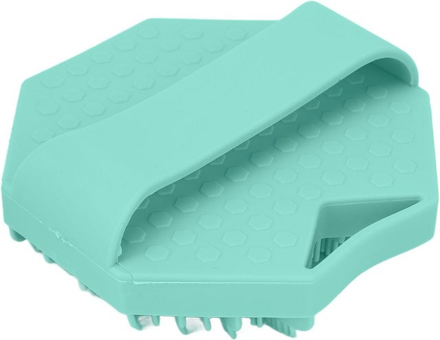 Koogeelife Silikon Körperpeeling Badebürste, Grün, Unisex - Bild 1