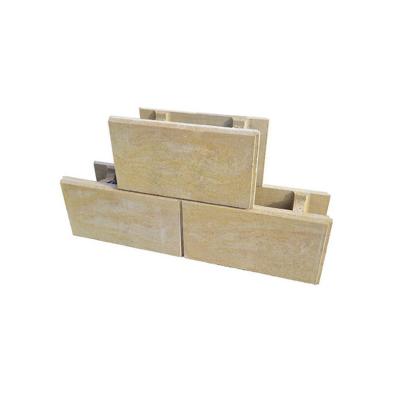 Diephaus Schalungsstein Mauer CONO aus Beton in Beige/Sand, B/H/L: 24 x 25 x 50 cm - Bild 2