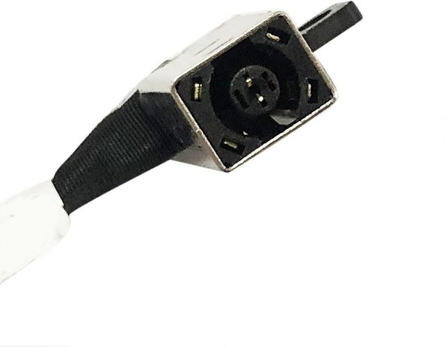 Dell DC-Ladeanschluss Stromanschluss Buchse mit Kabel für Inspiron 7501 7500 in Schwarz - Bild 1