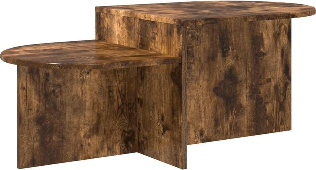 vidaXL Couchtisch modern aus Holzwerkstoff in Braun, B/T/H: 100 x 50 x 40 cm - Bild 1