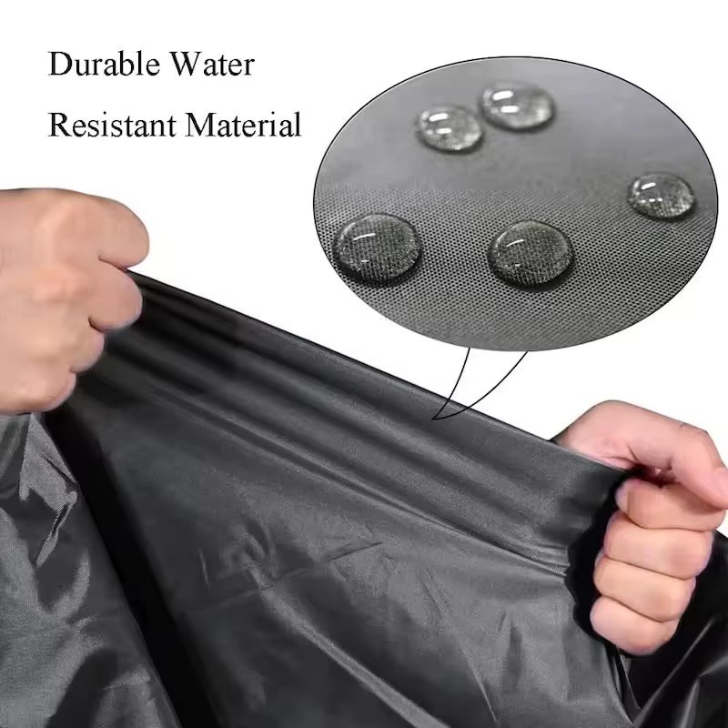 MY·BAKERMAN Wasserdichte Schutzhülle für Hängesessel und Kokon-Schaukelstühle in Schwarz - Bild 4