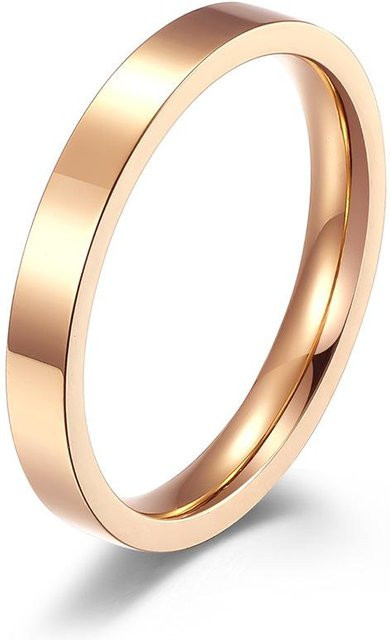YIRAN Stapelring Edelstahl, 3 mm, Unisex - Bild 1