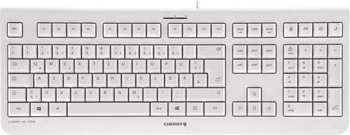 Cherry KC 1000 Membran-Tastatur Grau QWERTZ USB-A - Bild 1