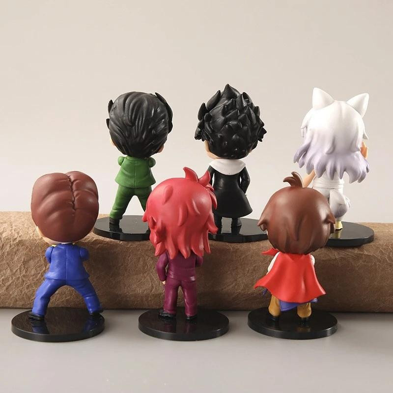 MIFEN YuYu Hakusho Anime Figuren Yuusuke Urameshi Kurama 6-teiliges Set - Bild 3