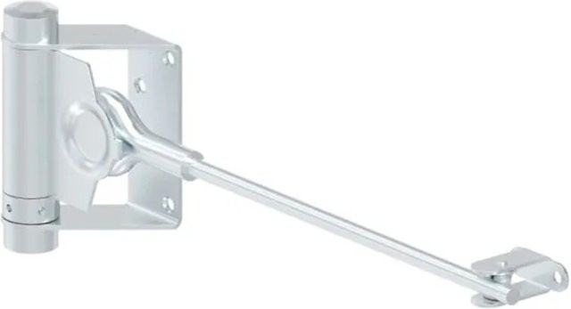 FeNau Türschließer verzinkt in Silber mit einer Hebellänge von 235 mm für Türen bis 25 kg - Bild 1