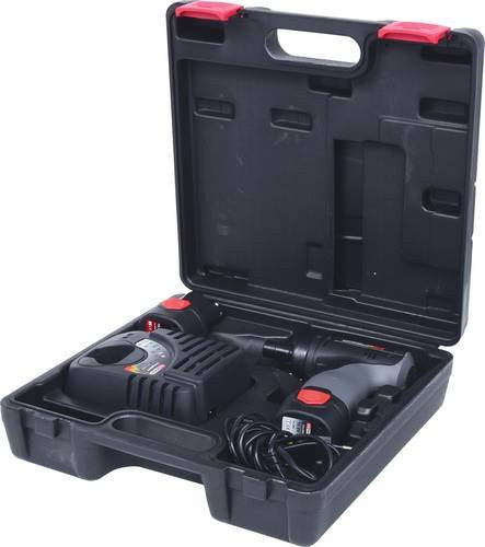KS Tools Akku-Hochleistungs-Schleifer 10,8V in Schwarz mit 2 Akkus à 2,0Ah und Ladegerät - Bild 1