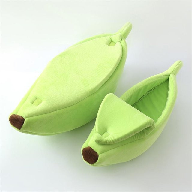 Yiran Furniture Bananen-Katzenbett in Mehrfarbig, B/T/H: 40 x 15 x 10 cm - Bild 1