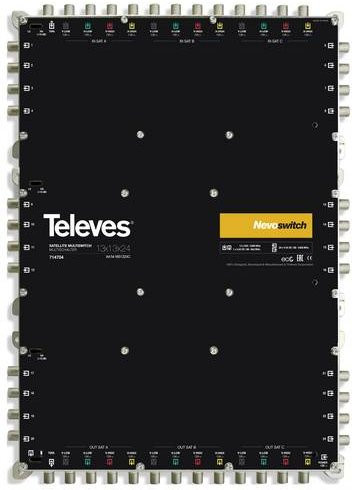Televes MS1324C SAT Multischalter in Schwarz - Bild 1